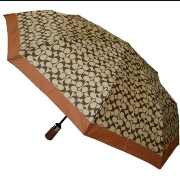Coach Accessories - 💕HP💕Brown coach umbrella